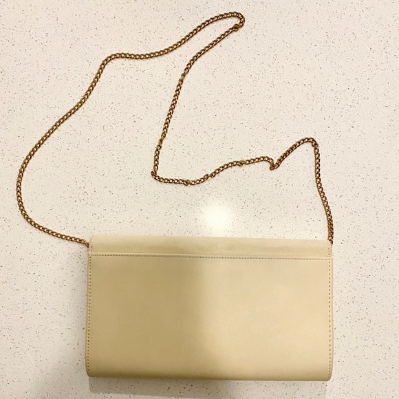 Beige & Gold Clutch - Picture 3 of 3